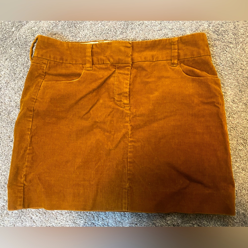 J Crew Mini Corduroy Skirt